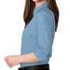 Ladies 3/4 Sleeve Carefree Poplin Shirt Thumbnail