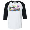 Adult Heavy Cotton™ 3/4-Raglan Sleeve T-Shirt Thumbnail